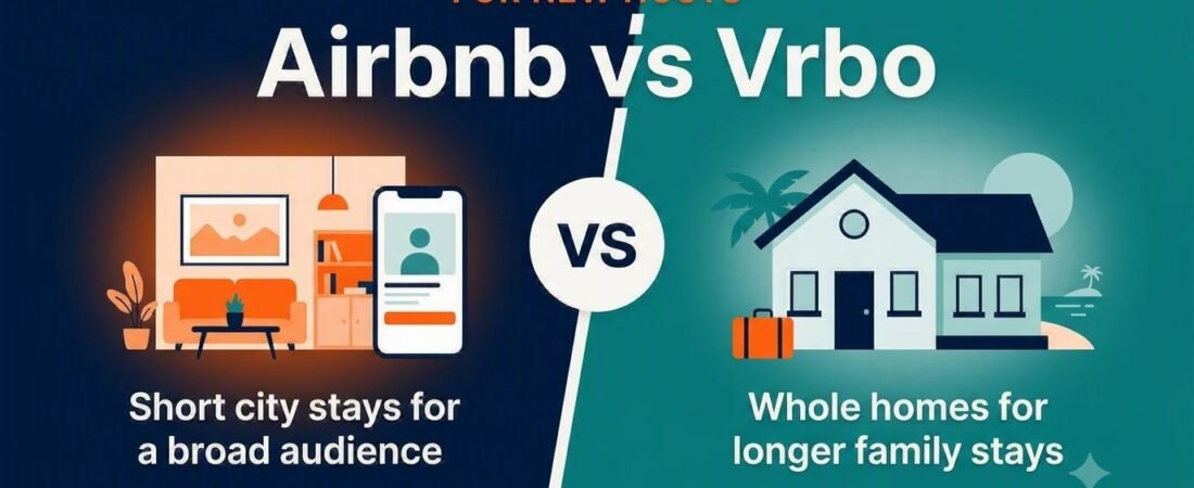 Airbnb vs Vrbo for New Hosts: Which to List On?