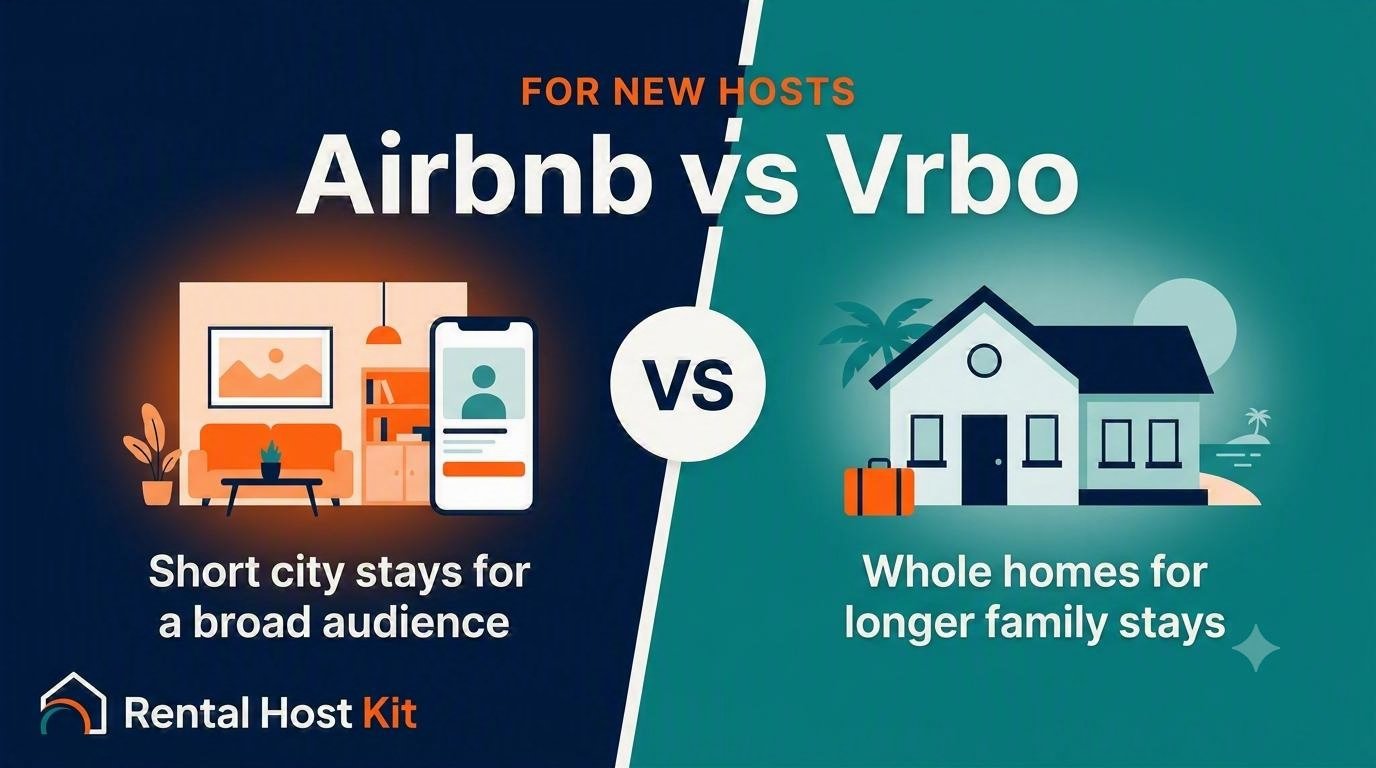 Airbnb vs Vrbo for New Hosts: Which to List On?