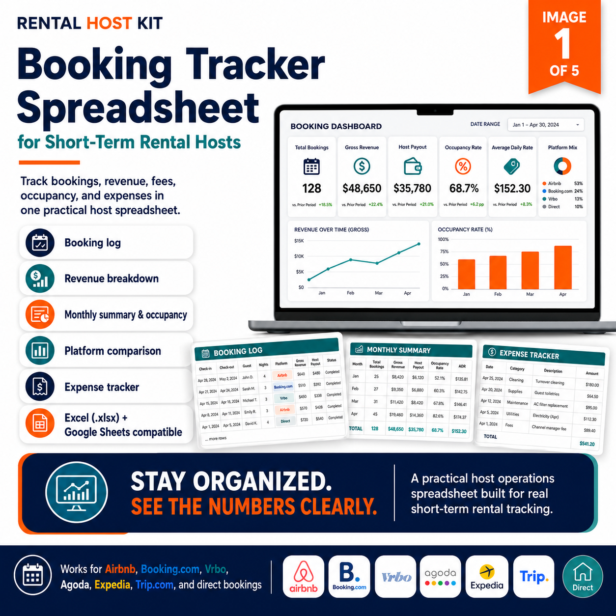 Track fees, expenses and payouts with the expense tracker