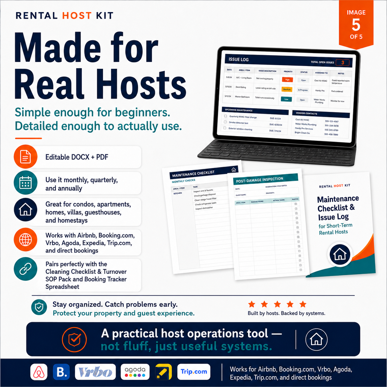 Made for real hosts — simple enough for beginners