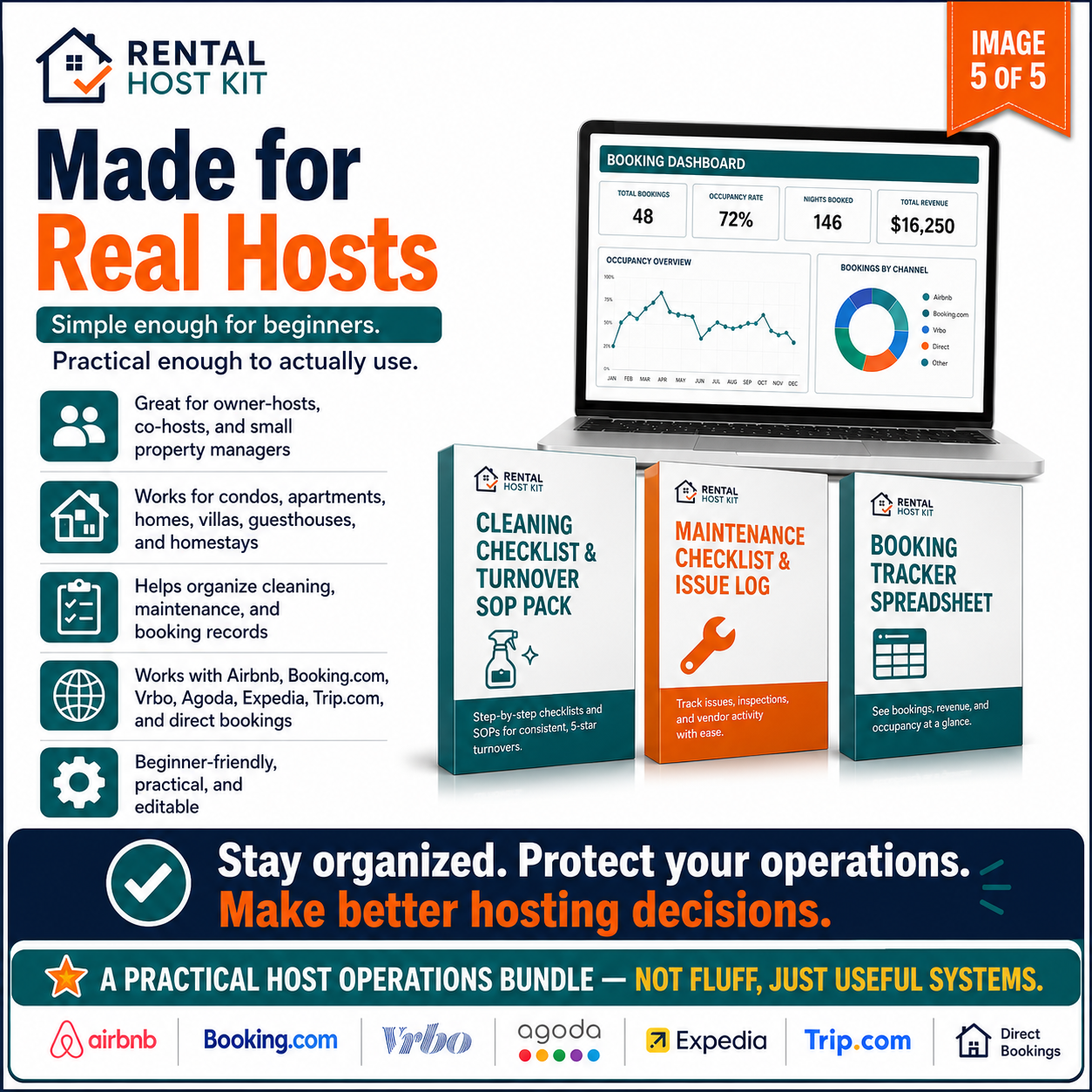 Made for real hosts — simple and practical