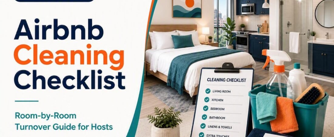 Airbnb Cleaning Checklist: The Complete Turnover System (2026)
