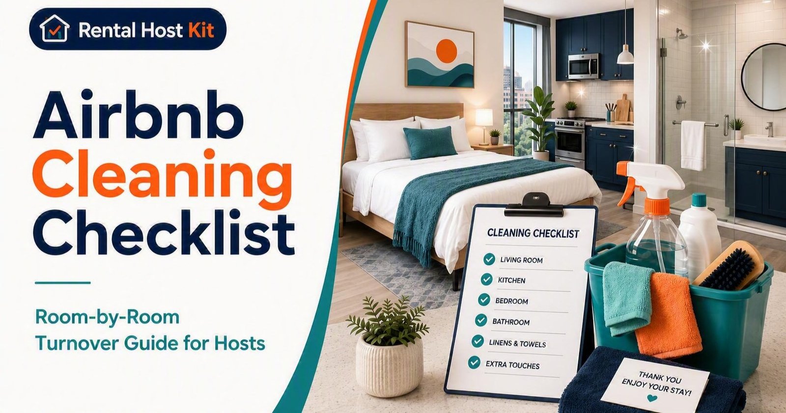 Airbnb Cleaning Checklist: The Complete Turnover System (2026)