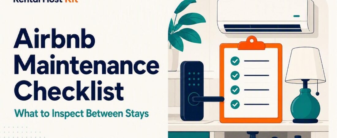 Airbnb Maintenance Checklist: What to Inspect Between Stays