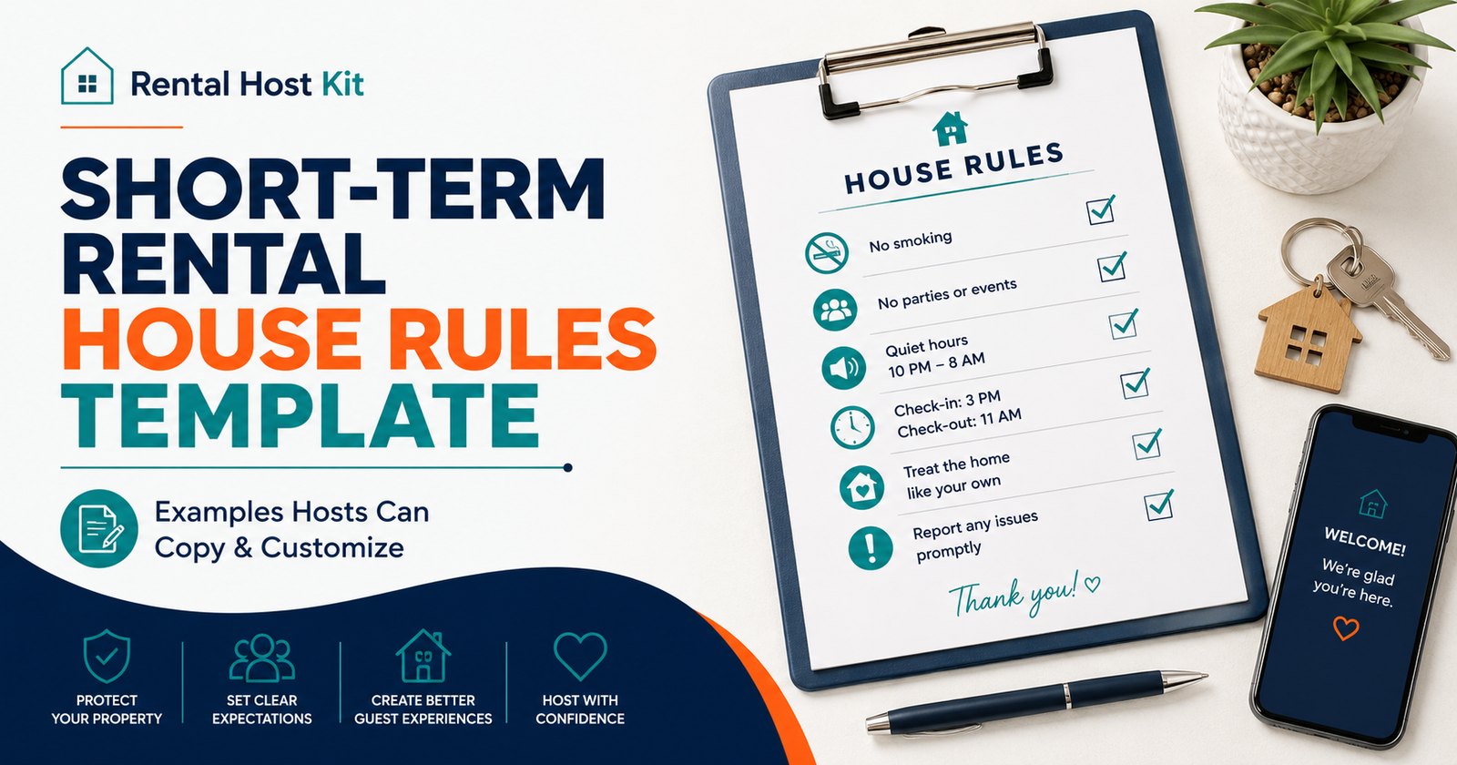 Short-Term Rental House Rules Template + Examples
