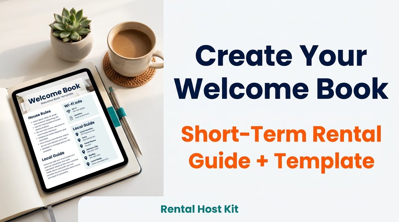 How to Create a Short-Term Rental Welcome Book (Free Template Guide)