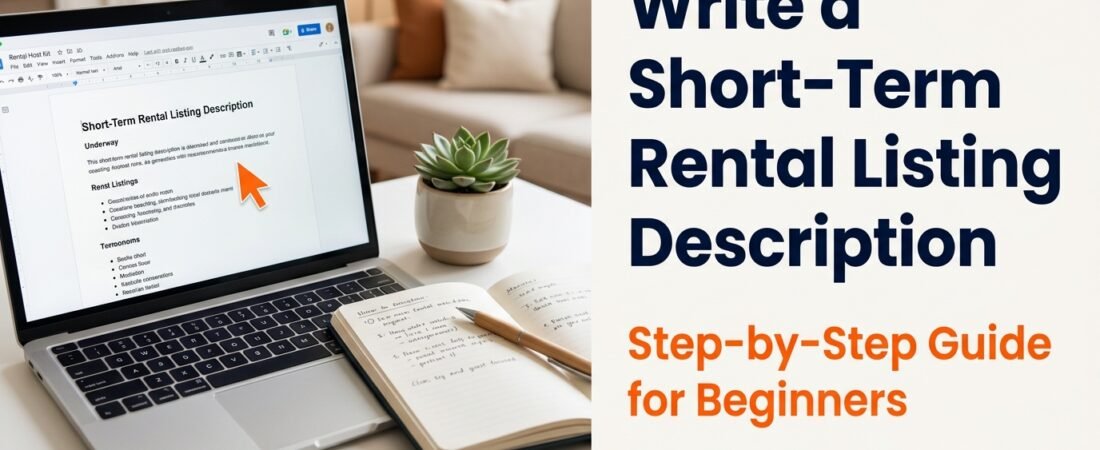 How to Write a Short-Term Rental Listing Description: Step-by-Step Guide for Beginners