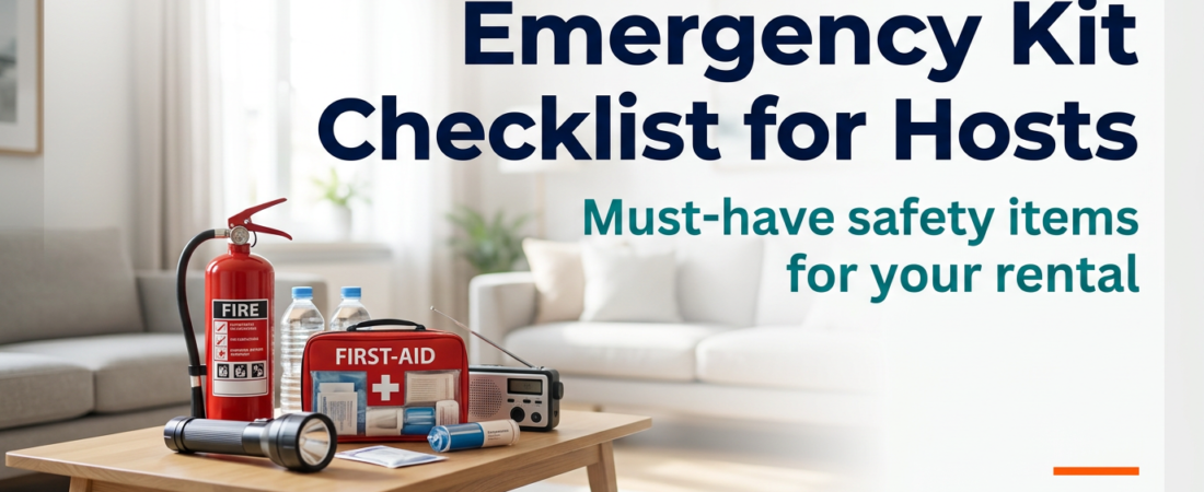 Short-Term Rental Emergency Kit Checklist for Hosts